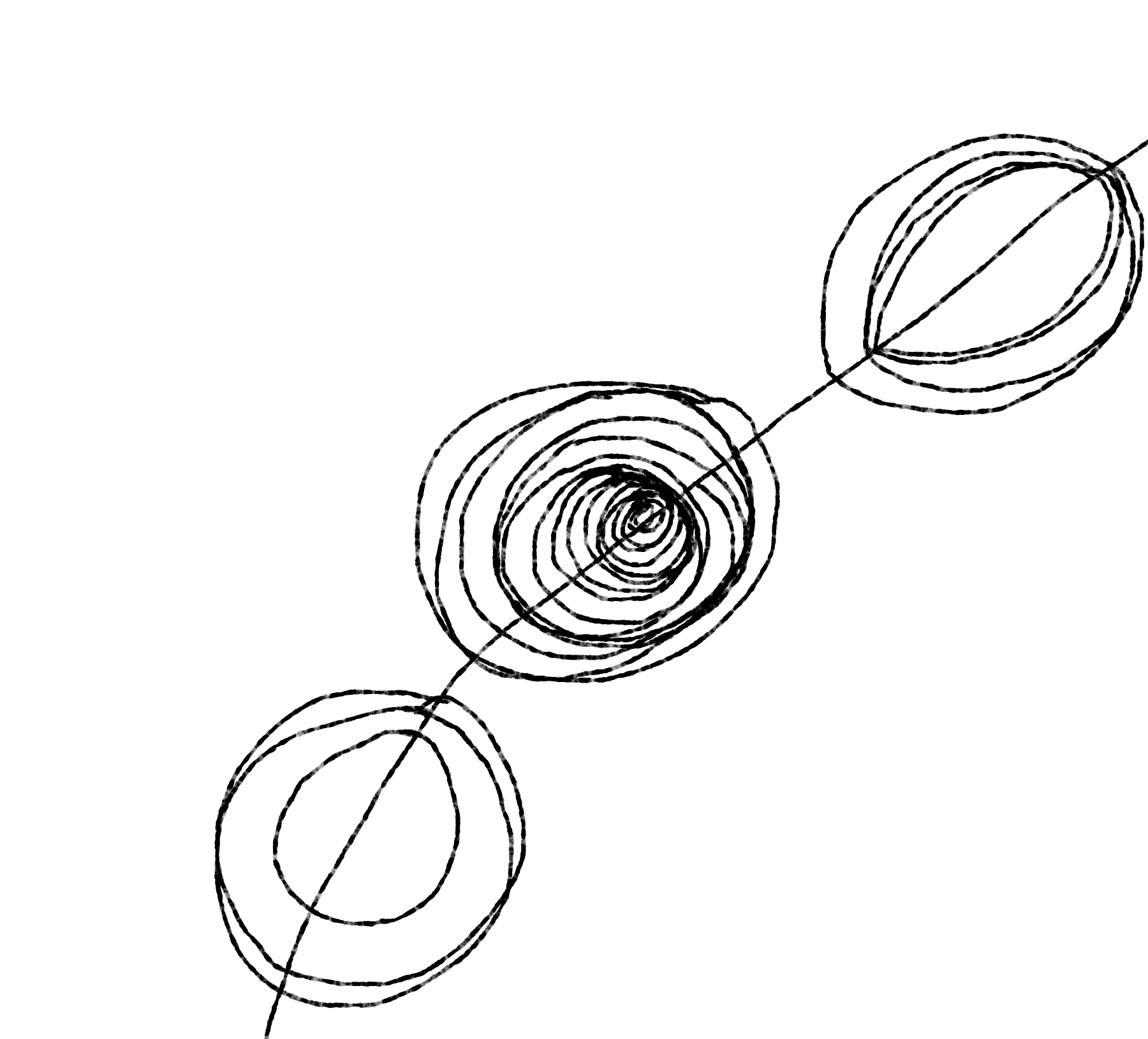 illustration of connected circles